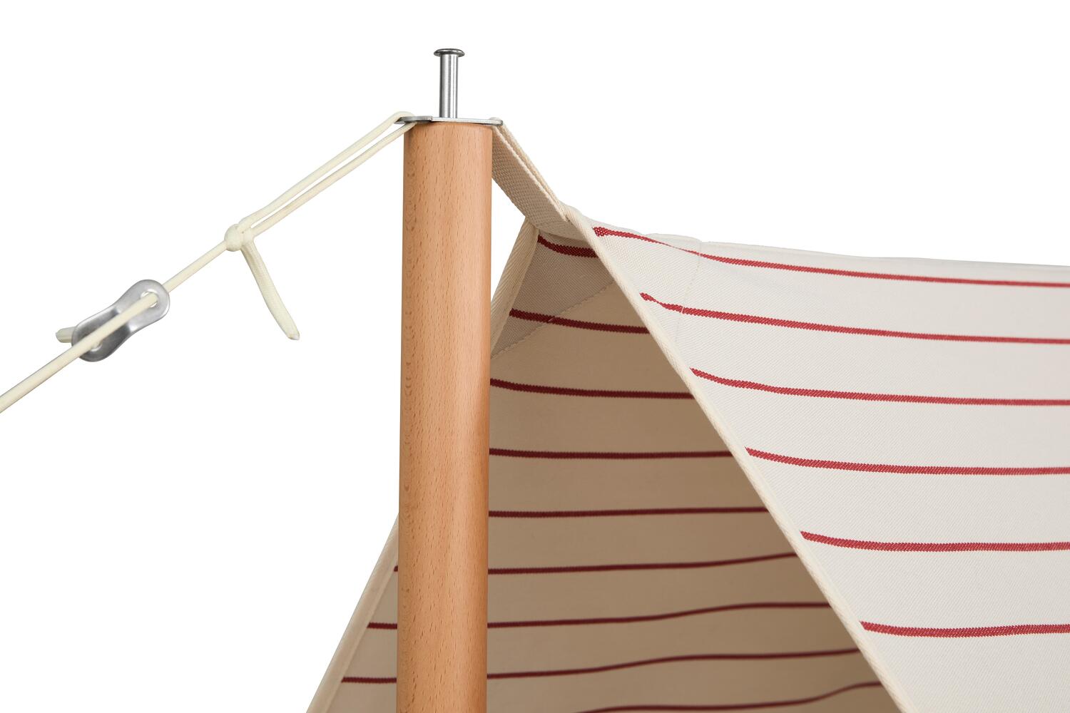 x Jasper Morrison overdækning - Beige with red stripe